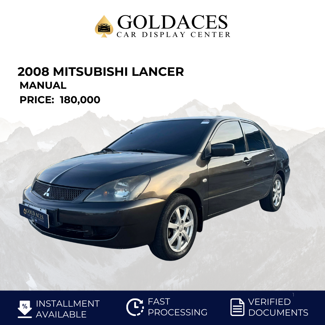 2008 MITSUBISHI LANCER 2.0L MANUAL TRANSMISSION Gold Aces Car Display Center