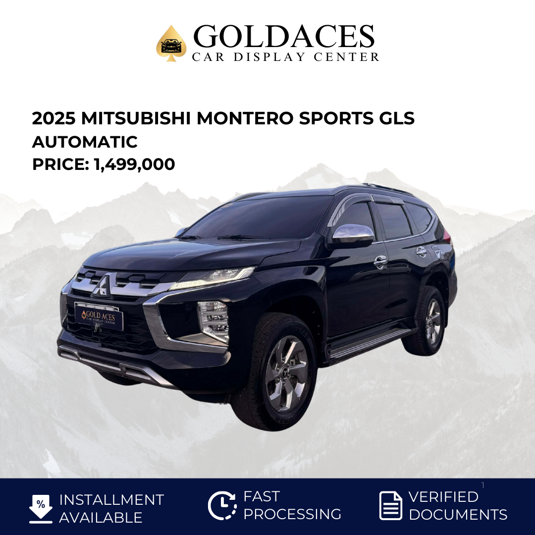 2025 MITSUBISHI MONTERO SPORTS GLS 2.4L DSL AUTOMATIC TRANSMISSION (15T KMS ONLY!) MITSUBISHI