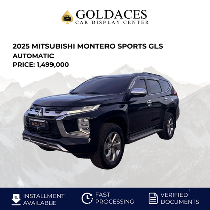 2025 MITSUBISHI MONTERO SPORTS GLS 2.4L DSL AUTOMATIC TRANSMISSION (15T KMS ONLY!) MITSUBISHI
