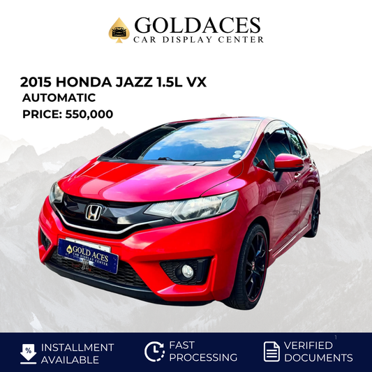 2015 HONDA JAZZ 1.5L VX AUTOMATIC TRANSMISSION Gold Aces Car Display Center