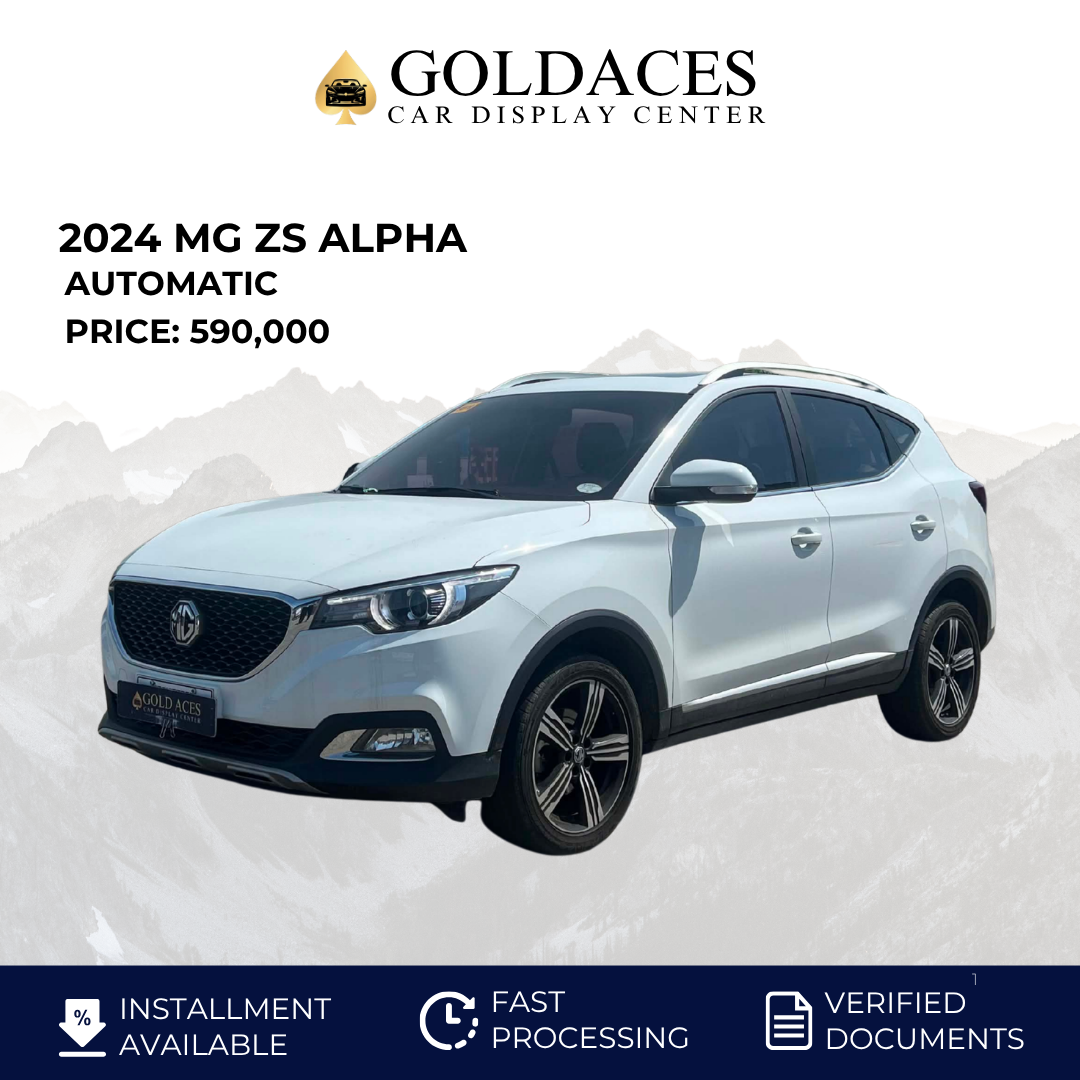 2024 MG ZS ALPHA 1.5L AUTOMATIC TRANSMISSION Gold Aces Car Display Center