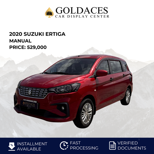 2020 SUZUKI ERTIGA 1.5L MANUAL TRANSMISSION Gold Aces Car Display Center