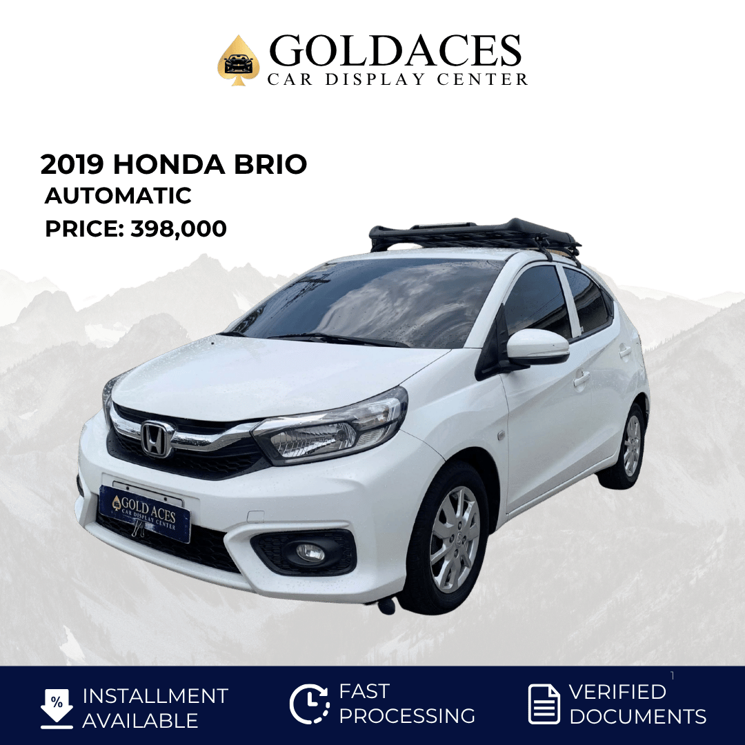 2019 HONDA BRIOV 1.2L V AUTOMATIC TRANSMISSION Gold Aces Car Display Center