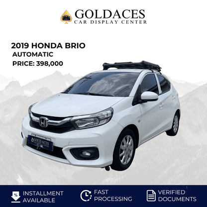 2019 HONDA BRIOV 1.2L V AUTOMATIC TRANSMISSION Gold Aces Car Display Center