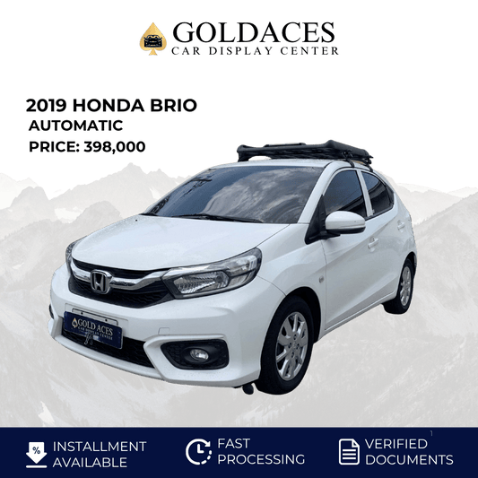 2019 HONDA BRIOV 1.2L V AUTOMATIC TRANSMISSION Gold Aces Car Display Center