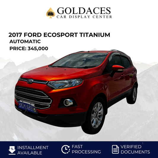 2017 FORD ECOSPORT TITANIUM 1.5L AUTOMATIC TRANSMISSION Gold Aces Car Display Center