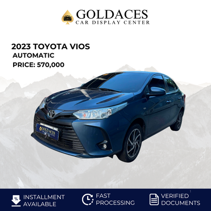 2023 TOYOTA VIOS 1.3L XLE AUTOMATIC TRANSMISSION Gold Aces Car Display Center