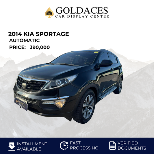 2014 KIA SPORTAGE EX 2.5L DSL AUTOMATIC TRANSMISSION Gold Aces Car Display Center