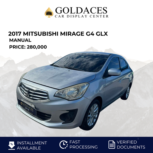 2017 MITSUBISHI MIRAGE G4 GLX 1.2L MANUAL TRANSMISSION MITSUBISHI