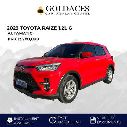 2023 TOYOTA RAIZE 1.2L G AUTOMATIC TRANSMISSION TOYOTA