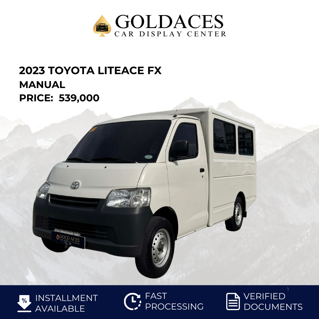 2023 TOYOTA LITEACE FX 1.5L MANUAL TRANSMISSION Gold Aces Car Display Center