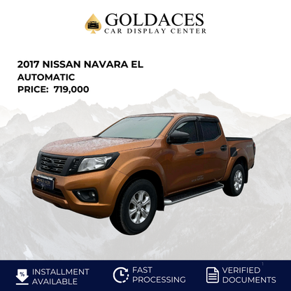 2017 NISSAN NAVARA 2.5L 4X2 EL AUTOMATIC TRANSMISSION NISSAN