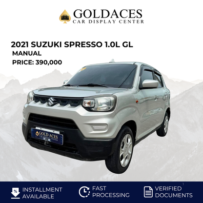 2021 SUZUKI SPRESSO 1.0L GL MANUAL TRANSMISSION SUZUKI