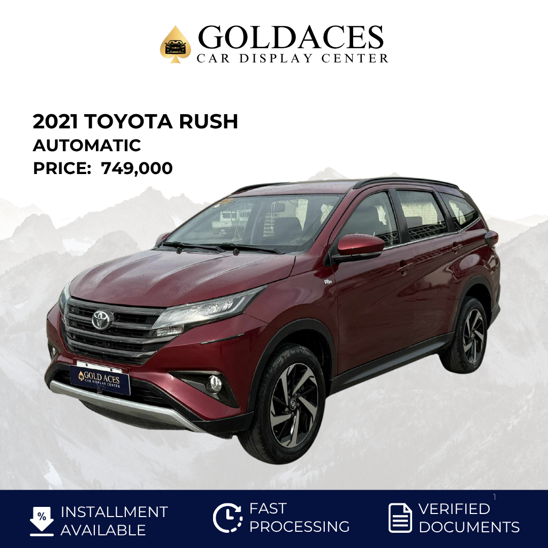 2021 TOYOTA RUSH 1.5L GAS AUTOMATIC TRANSMISSION Gold Aces Car Display Center