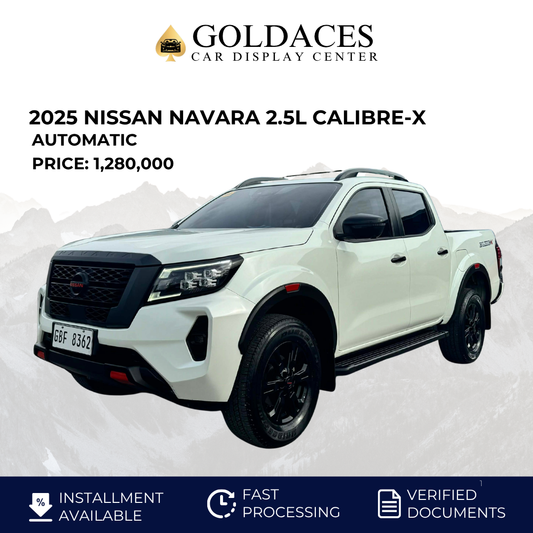 2025 NISSAN NAVARA 2.5L CALIBRE-X &nbsp;AUTOMATIC TRANSMISSION Gold Aces Car Display Center