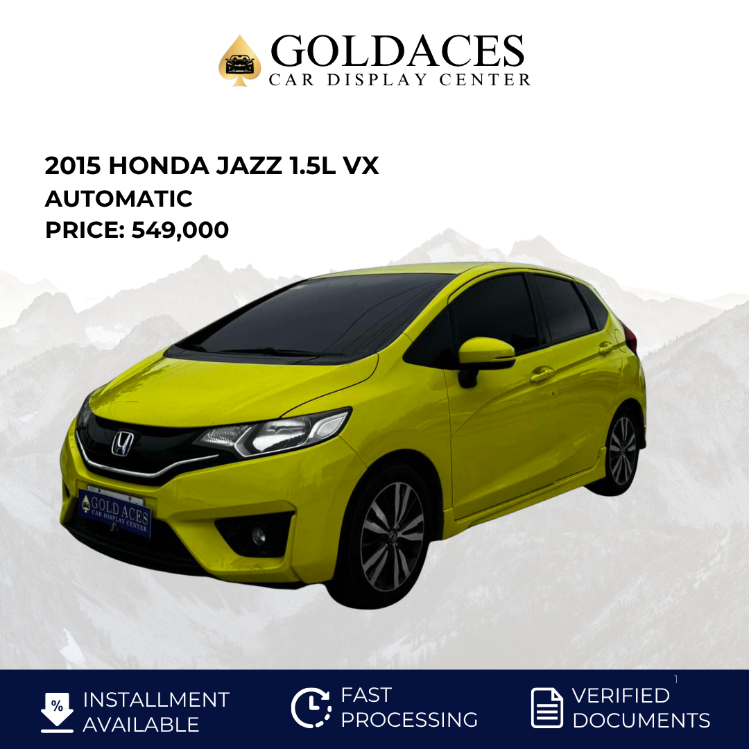 2015 HONDA JAZZ 1.5L VX AUTOMATIC TRANSMISSION HONDA