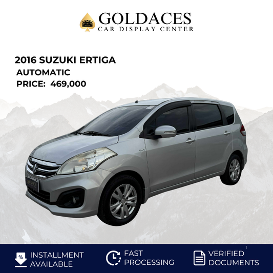 2016 SUZUKI ERTIGA 1.5L AUTOMATIC TRANSMISSION (57T KMS ONLY!) Gold Aces Car Display Center