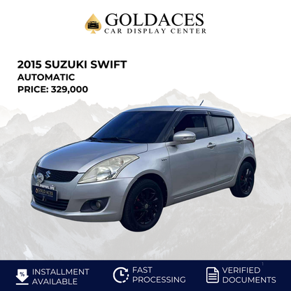 2015 SUZUKI SWIFT 1.2L AUTOMATIC TRANSMISSION Gold Aces Car Display Center