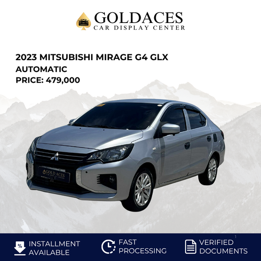 2023 MITSUBISHI MIRAGE G4 GLX 1.2L AUTOMATIC TRANSMISSION Gold Aces Car Display Center