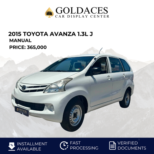 2015 TOYOTA AVANZA 1.3L J MANUAL TRANSMISSION Gold Aces Car Display Center
