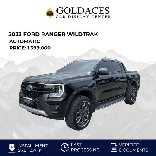 2023 FORD RANGER WILDTRAK 2.0L 4X2 DSL AUTOMATIC TRANSMISSION Gold Aces Car Display Center