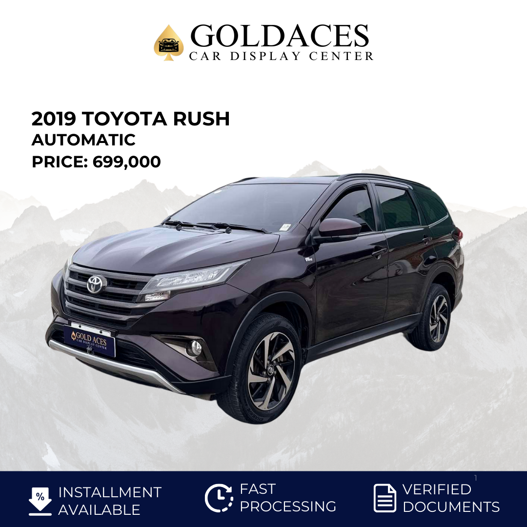 2019 TOYOTA RUSH 1.5L GAS AUTOMATIC TRANSMISSION