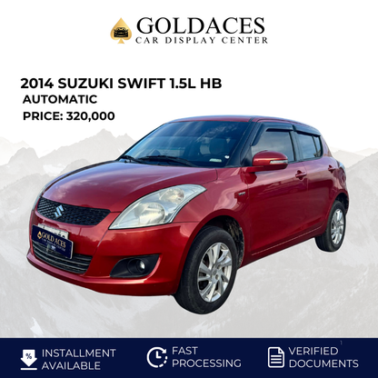 2014 SUZUKI SWIFT 1.5L HB AUTOMATIC TRANSMISSION SUZUKI