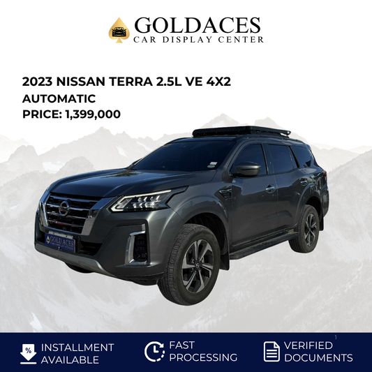 2023 NISSAN TERRA 2.5L VE 4X2 AUTOMATIC TRANMISSION NISSAN