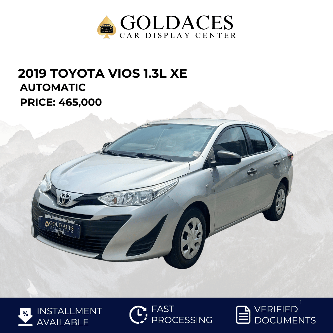2019 TOYOTA VIOS 1.3L XE AUTOMATIC TRANSMISSION (30TKMS ONLY!) TOYOTA