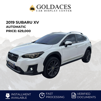2019 SUBARU XV 2.0L AUTOMATIC TRANSMISSION Gold Aces Car Display Center