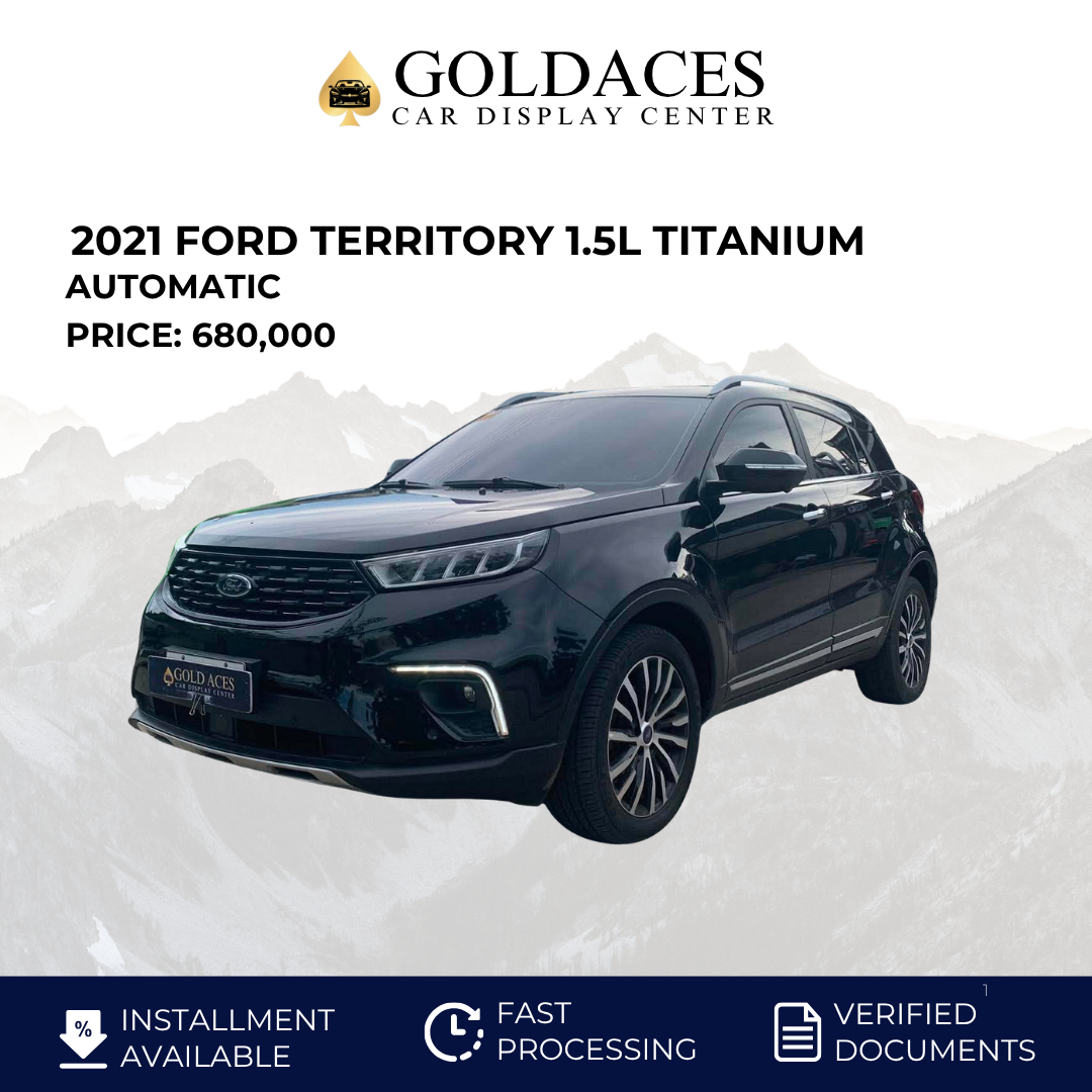 2021 FORD TERRITORY 1.5L TITANIUM AUTOMATIC TRANSMISSION (42T KMS ONLY!) Gold Aces Car Display Center