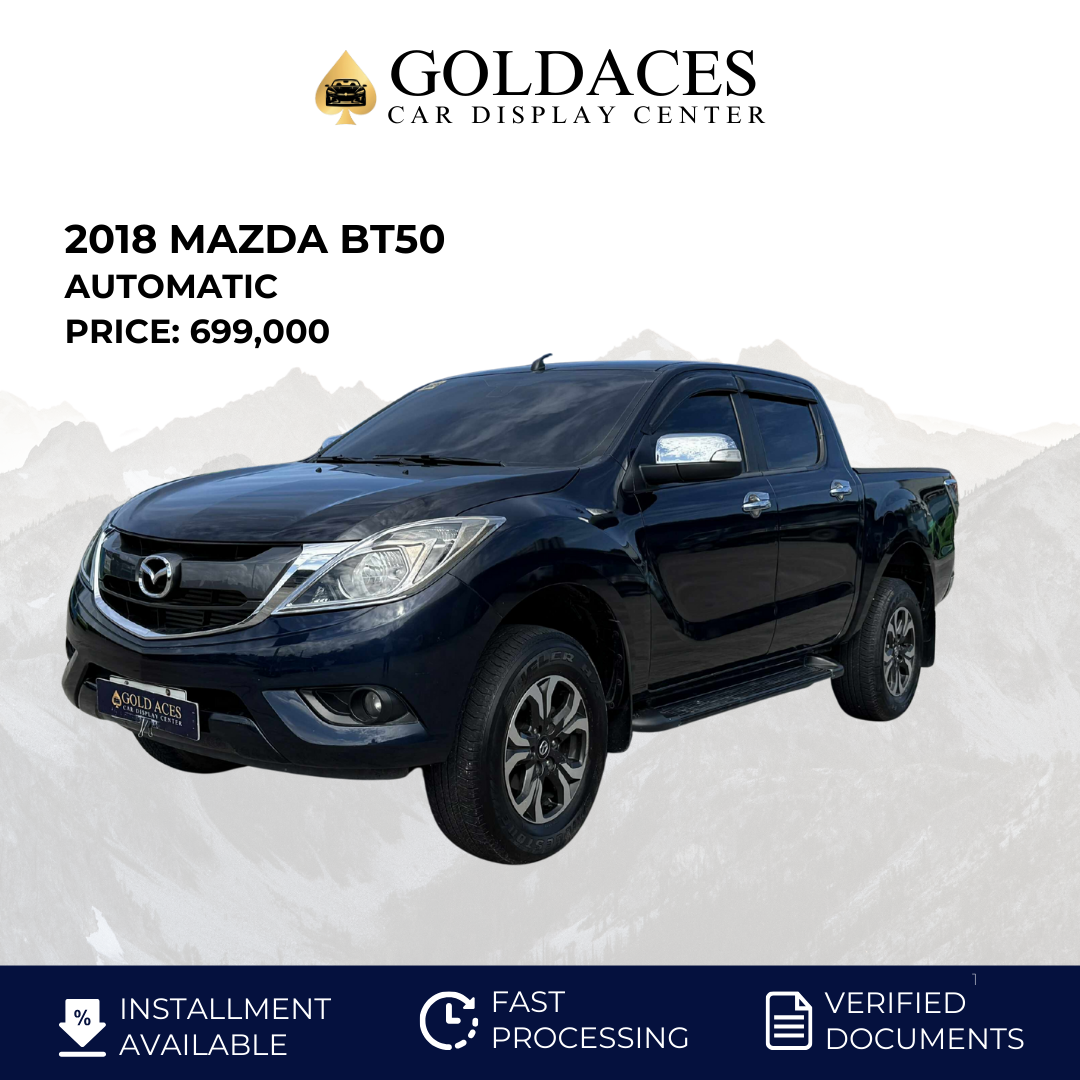 2018 MAZDA BT50 2.2L 4X2 AUTOMATIC TRANSMISSION (33T KMS ONLY!) Gold Aces Car Display Center