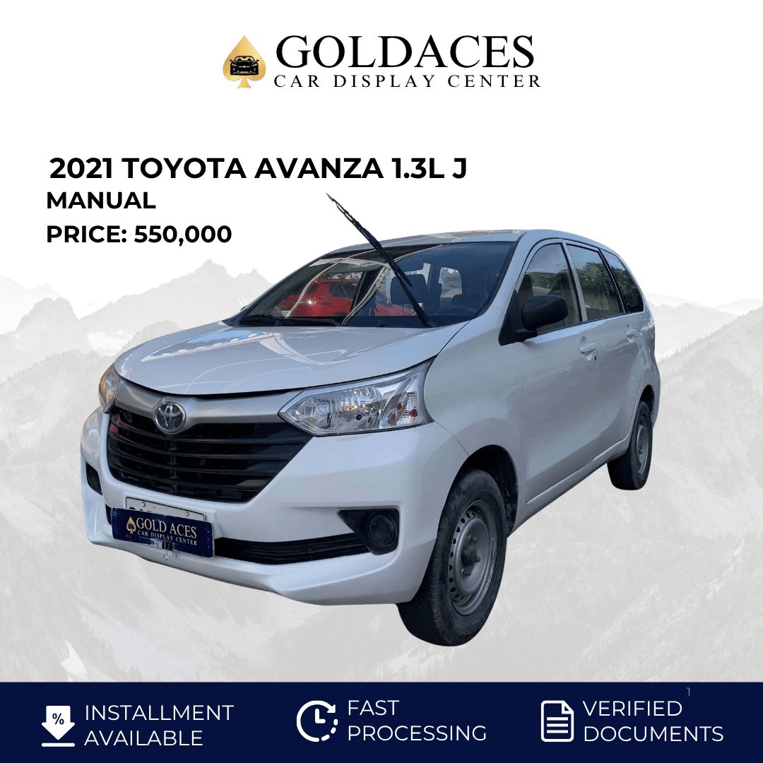 2021 TOYOTA AVANZA 1.3L J MANUAL TRANSMISSION 28TKMS ONLY! (28TKMS ONLY!) Gold Aces Car Display Center