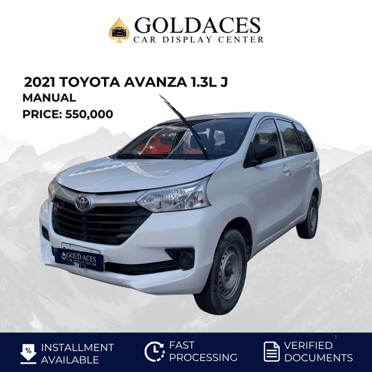 2021 TOYOTA AVANZA 1.3L J MANUAL TRANSMISSION 28TKMS ONLY! (28TKMS ONLY!) Gold Aces Car Display Center