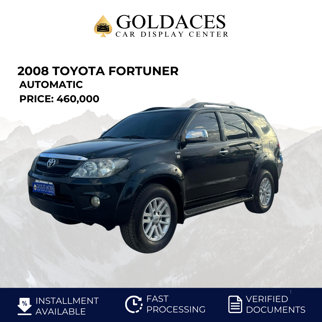 2008 TOYOTA FORTUNER 2.5L 4X2 AUTOMATIC TRANSMISSION TOYOTA