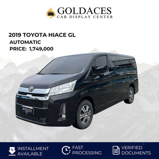 2019 TOYOTA HIACE GL GRANDIA 2.8L DSL AUTOMATIC TRANSMISSION TOYOTA