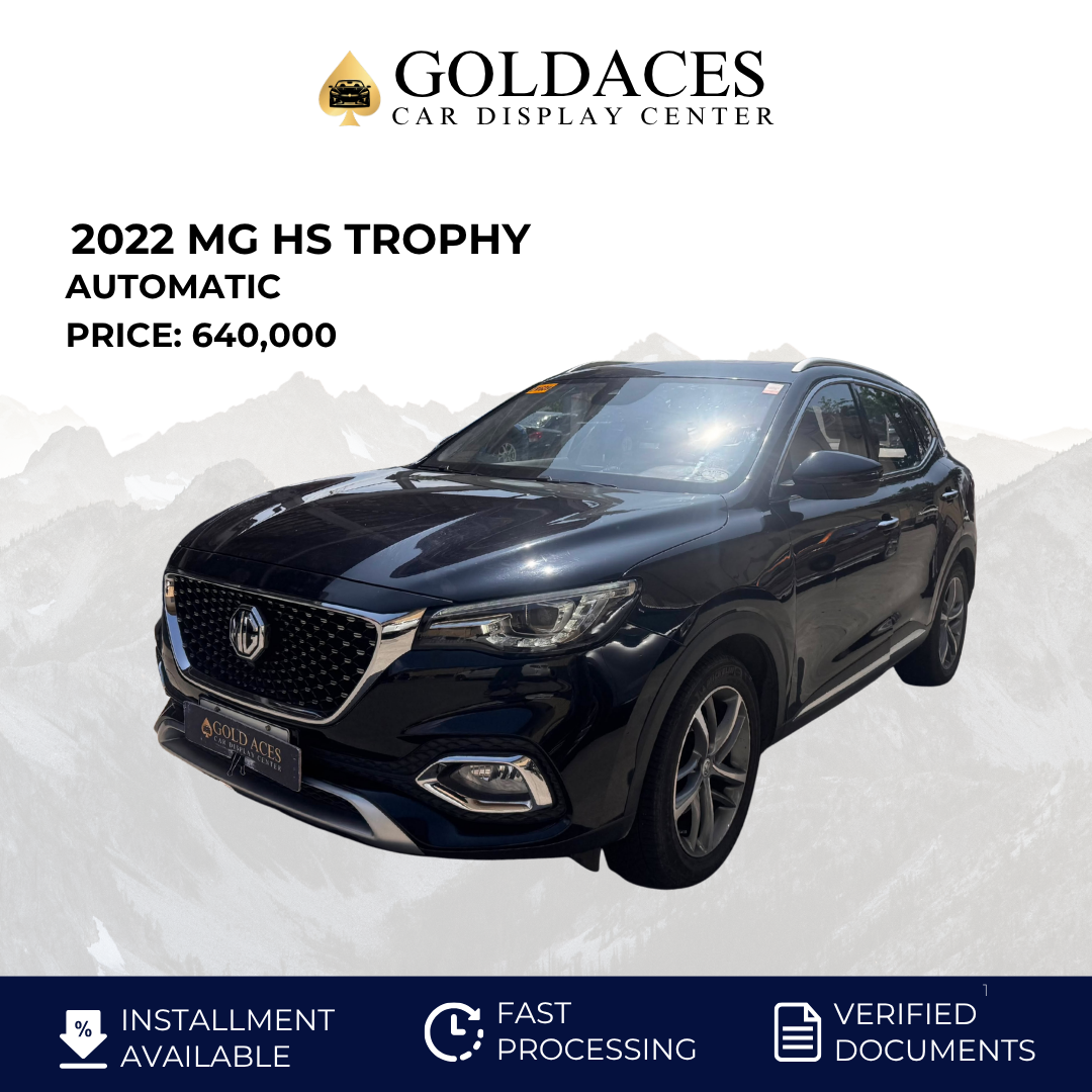 2022 MG HS TROPHY 1.5L AUTOMATIC TRANSMISSION Gold Aces Car Display Center