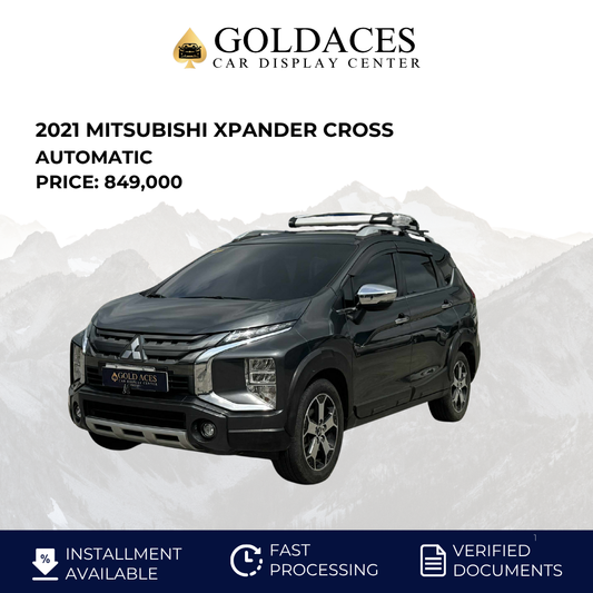 2021 MITSUBISHI XPANDER CROSS 1.5L AUTOMATIC TRANSMISSION Gold Aces Car Display Center