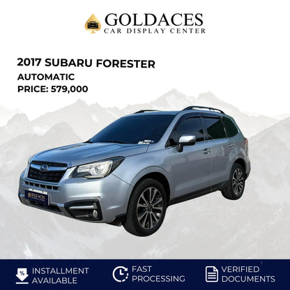 2017 SUBARU FORESTER 2.5L GAS AUTOMATIC TRANSMISSION - Gold Aces Car Display Center