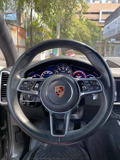 2019 PORSCHE CAYENNE 3.0L V6 GAS AUTOMATIC TRANSMISSION (17T KMS MILEAGE ONLY!) - Gold Aces Car Display Center