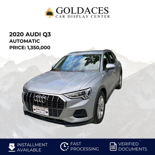 2020 AUDI Q3 1.4L TFSI GAS AUTOMATIC TRANSMISSION - Gold Aces Car Display Center