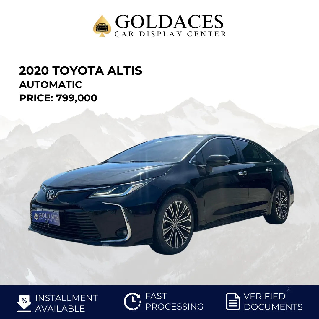 2020 TOYOTA ALTIS 1.6L V AUTOMATIC TRANSMISSION - Gold Aces Car Display Center