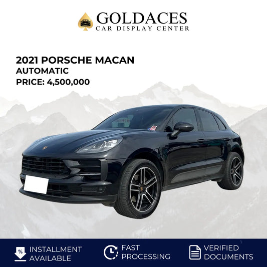 2021 PORSCHE MACAN 2.0L AUTOMATIC TRANSMISSION - Gold Aces Car Display Center