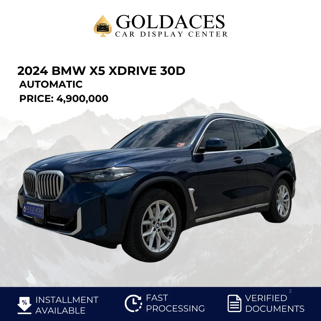 2024 BMW X5 XDRIVE 30D AUTOMATIC TRANSMISSION - Gold Aces Car Display Center