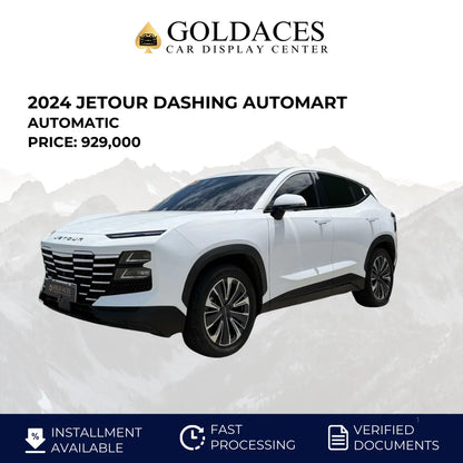 2024 JETOUR DASHING AUTOMART - Gold Aces Car Display Center