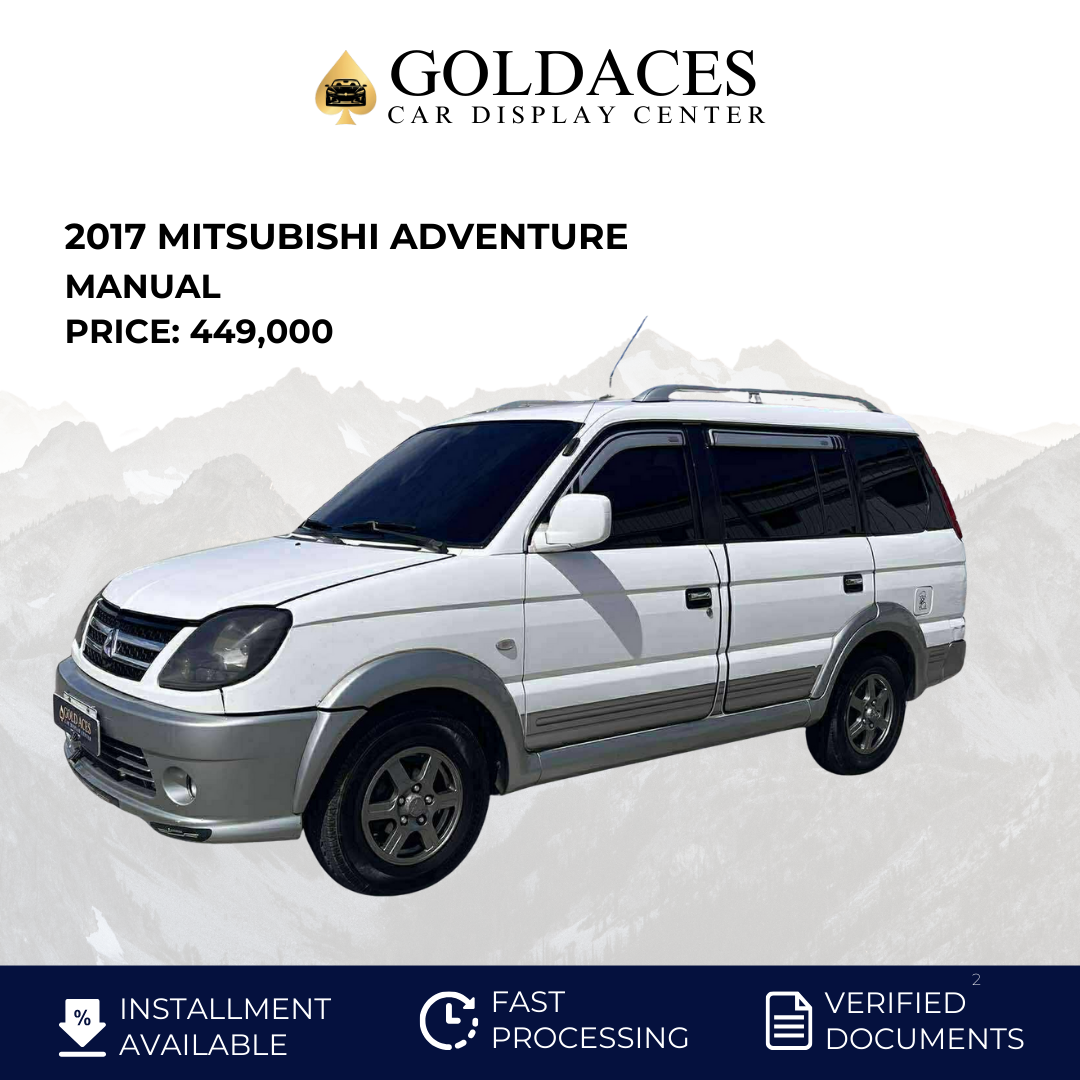 2017 MITSUBISHI ADVENTURE GLS SPORT 2.5L MANUAL TRANSMISSION MITSUBISHI