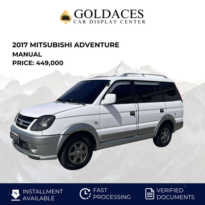 2017 MITSUBISHI ADVENTURE GLS SPORT 2.5L MANUAL TRANSMISSION MITSUBISHI