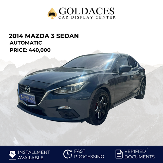 2014 MAZDA 3 SEDAN AUTOMATIC TRANSMISSION MAZDA
