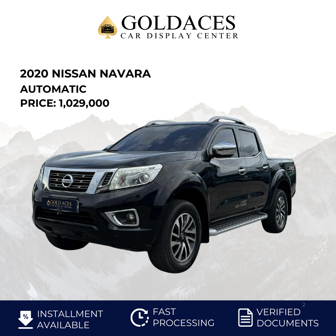 2020 NISSAN NAVARA 2.5L4X4 VL AUTOMATIC TRANSMISSION Gold Aces Car Display Center