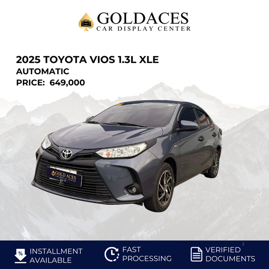 2025 TOYOTA VIOS 1.3L XLE AUTOMATIC TRANSMISSION TOYOTA
